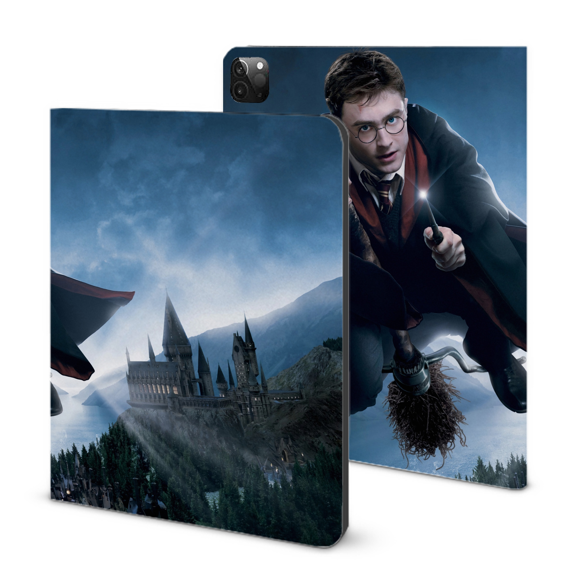（画像用） Harry Potter ハリー・ポッターシリーズ IPadケース ペンホルダー付き ブックスタイルデザイン